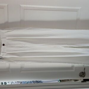 Slacks, from Temu , medium white poly new